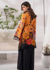 Sunshine Bloom By Alzohaib Printed Cotton Silk 3 Piece Unstitched Suit AZ25SSBW D-CSE-09
